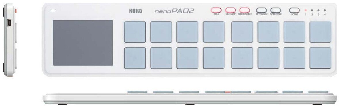 Миди-контроллер Korg NanoPad2-WH