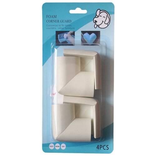 Мягкие защитные уголки для углов мебели для безопасности детей L-профиль