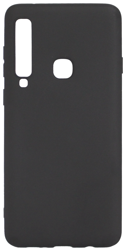 Силиконовый чехол ультратонкий матовый Soft-Touch для Samsung Galaxy A9 2018 черный