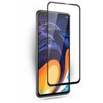 Защитное 3D стекло для телефона Samsung A51(Чёрное) - изображение