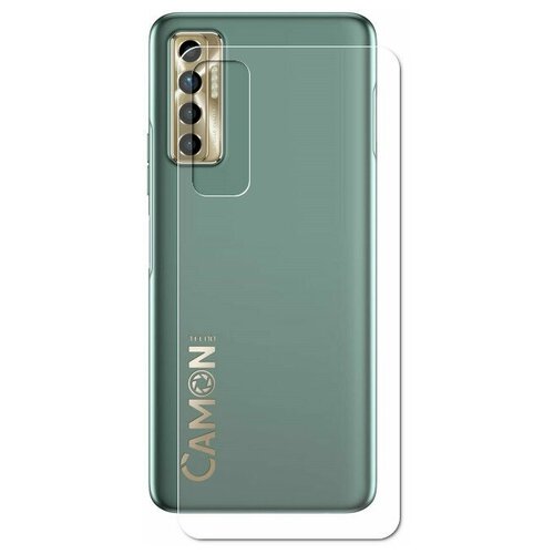 Гидрогелевая пленка LuxCase для Tecno Camon 17P 0.14mm Back Transparent 86580 гидрогелевая пленка luxcase для tecno camon 17p 0 14mm front transparent 86579