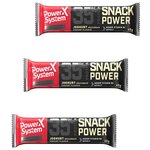 Power System Snack Power Protein Bar (Йогурт) 3х45г/ Протеиновый батончик (35% белка) с коллагеном и витаминами для похудения и набора мышечной массы - изображение