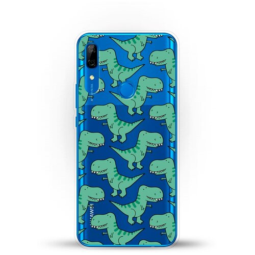 фото Силиконовый чехол динозавры на huawei p smart z andy & paul