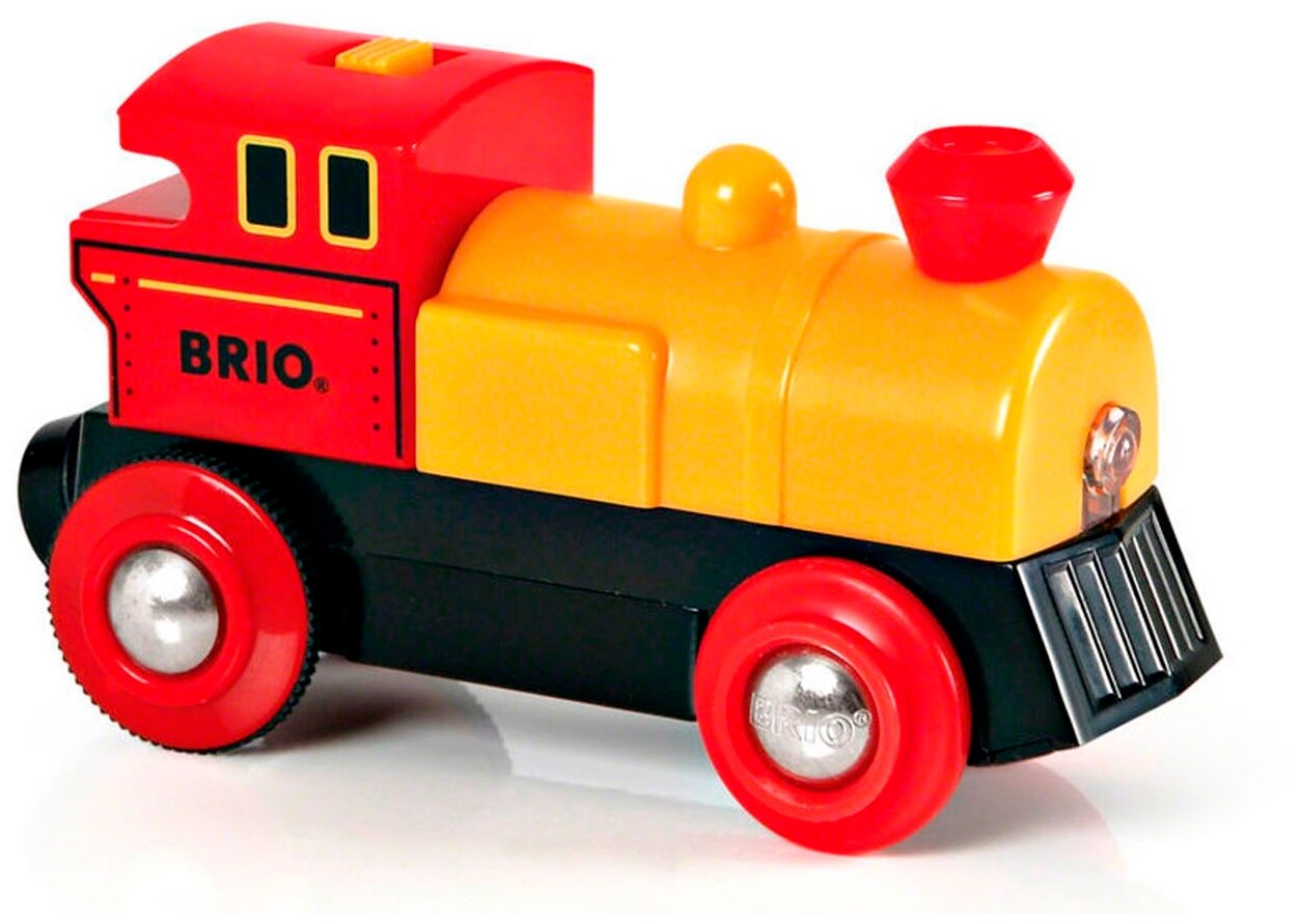 Brio локомотив, 33594, красный/желтый