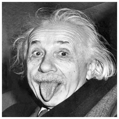 Интерьерная картина-обогреватель WarmART "Альберт Эйнштейн" 60х60 см