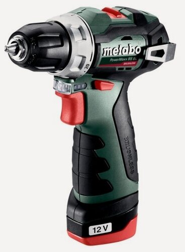 Изображение товара Дрель-шуруповерт аккумуляторная Metabo PowerMaxx BS BL (601721500)