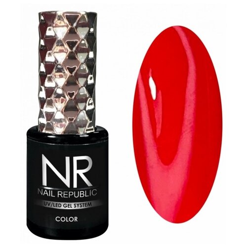 Nail Republic гель-лак для ногтей Color, 10 мл, 10 г, 208 малиново-красный nail republic гель лак для ногтей color 10 мл 10 г 206 рубиново красный