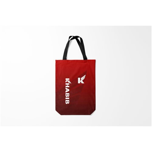 фото Сумка-шоппер / 31х42 см / боевые искусства / хабиб нурмагомедов burnettie