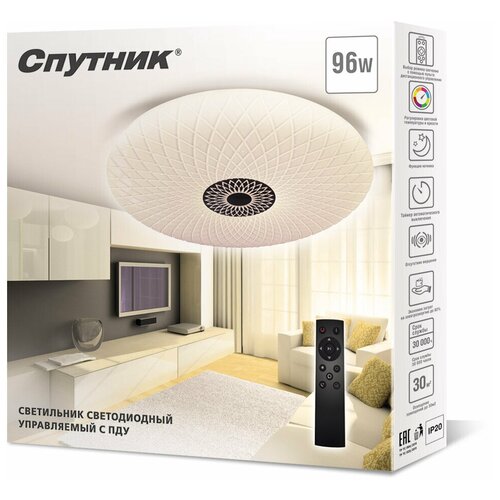 Светодиодная панель спутник SP-PDU A96W