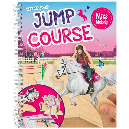 Альбом для раскрашивания и игр Depesche Ипподром Miss Melody Create Your Jump Course (0410901/0010901)