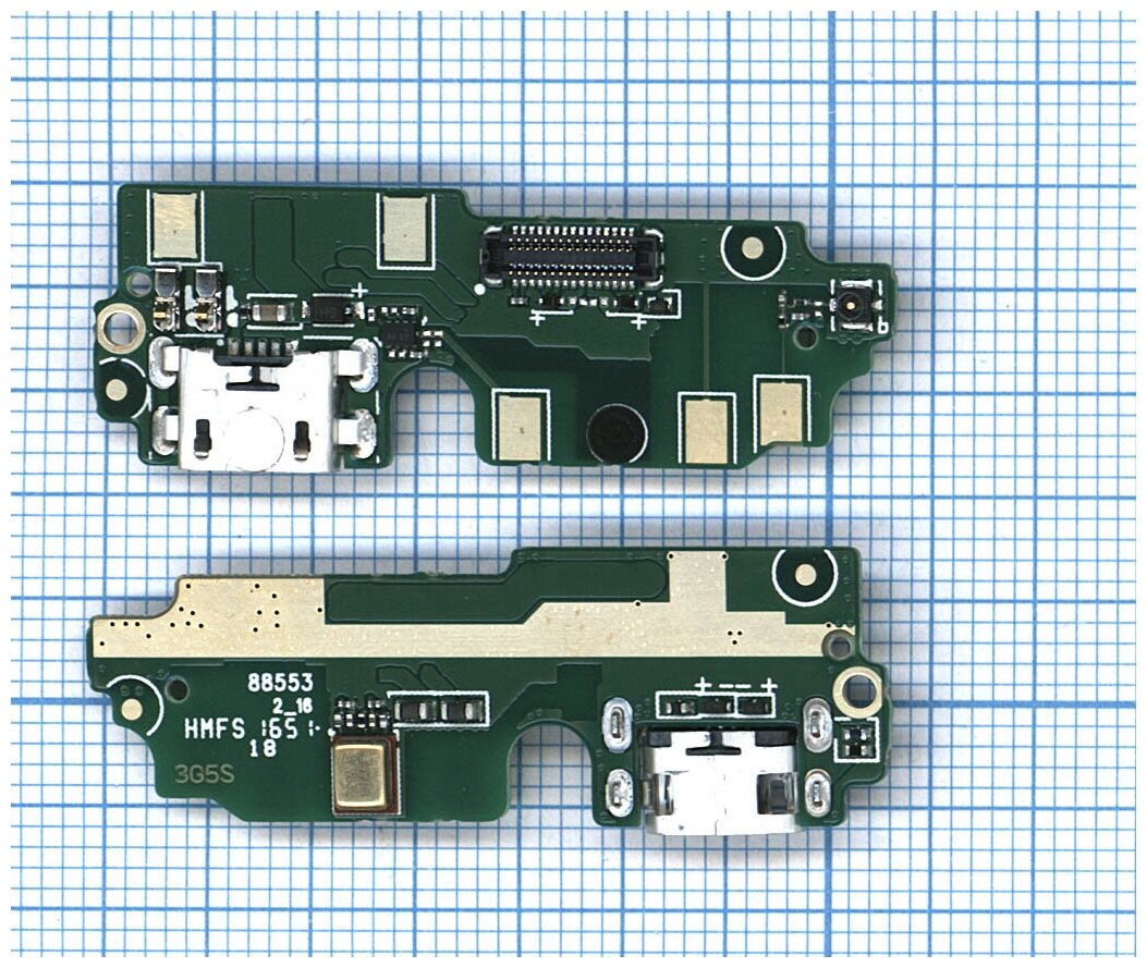 Плата разъема питания с микрофоном для Xiaomi Redmi 4 (32Gb)