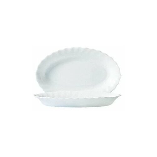 Селедочница NORMA ROMANTIC 22,5Х14СМ опаловое стекло ( стеклокерамика ) 4 шт