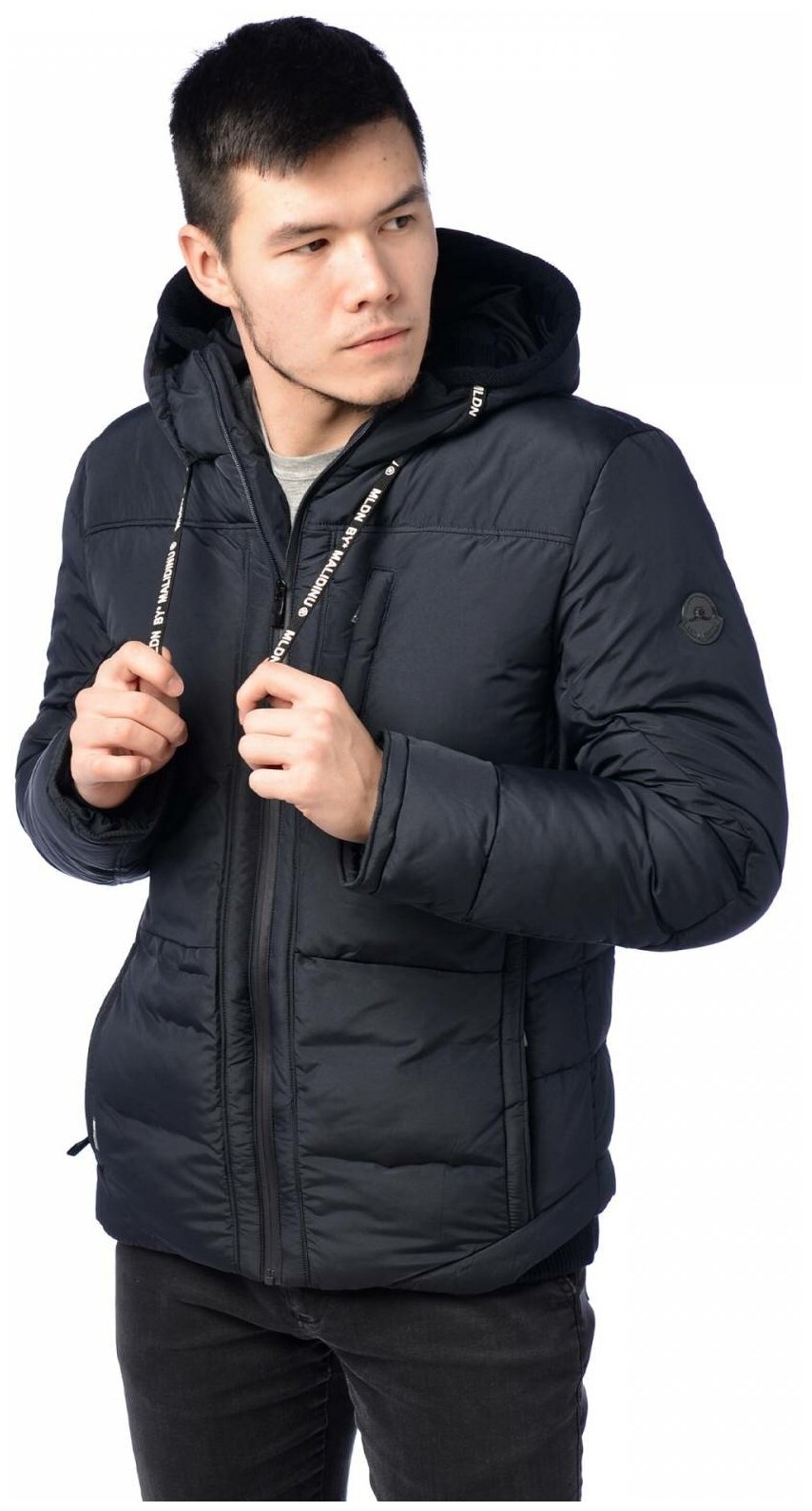 Зимняя куртка мужская MALIDINU 181 темно-синий 