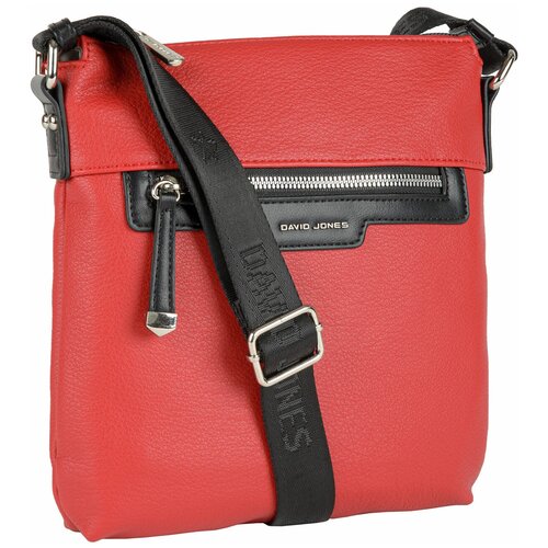 фото Сумка кросс-боди женская david jones 6745-1-dd-red, красная