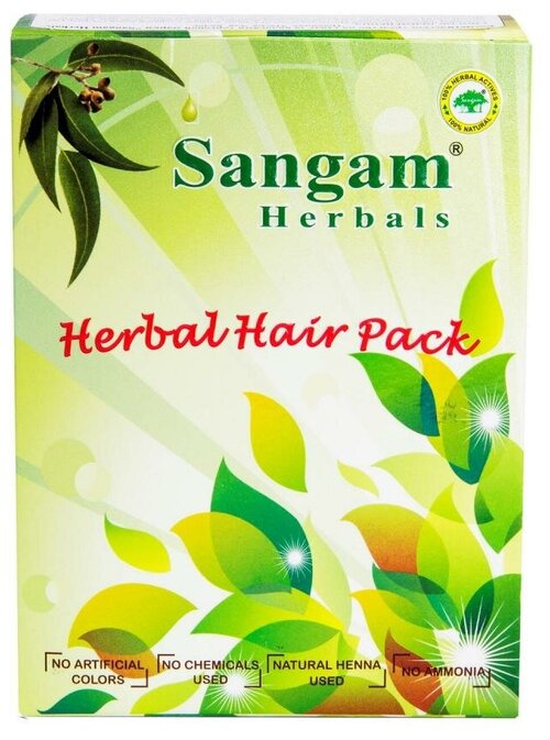 Маска для волос травяная «Sangam Herbals», 100 гр
