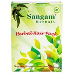 Маска для волос травяная «Sangam Herbals», 100 гр - изображение