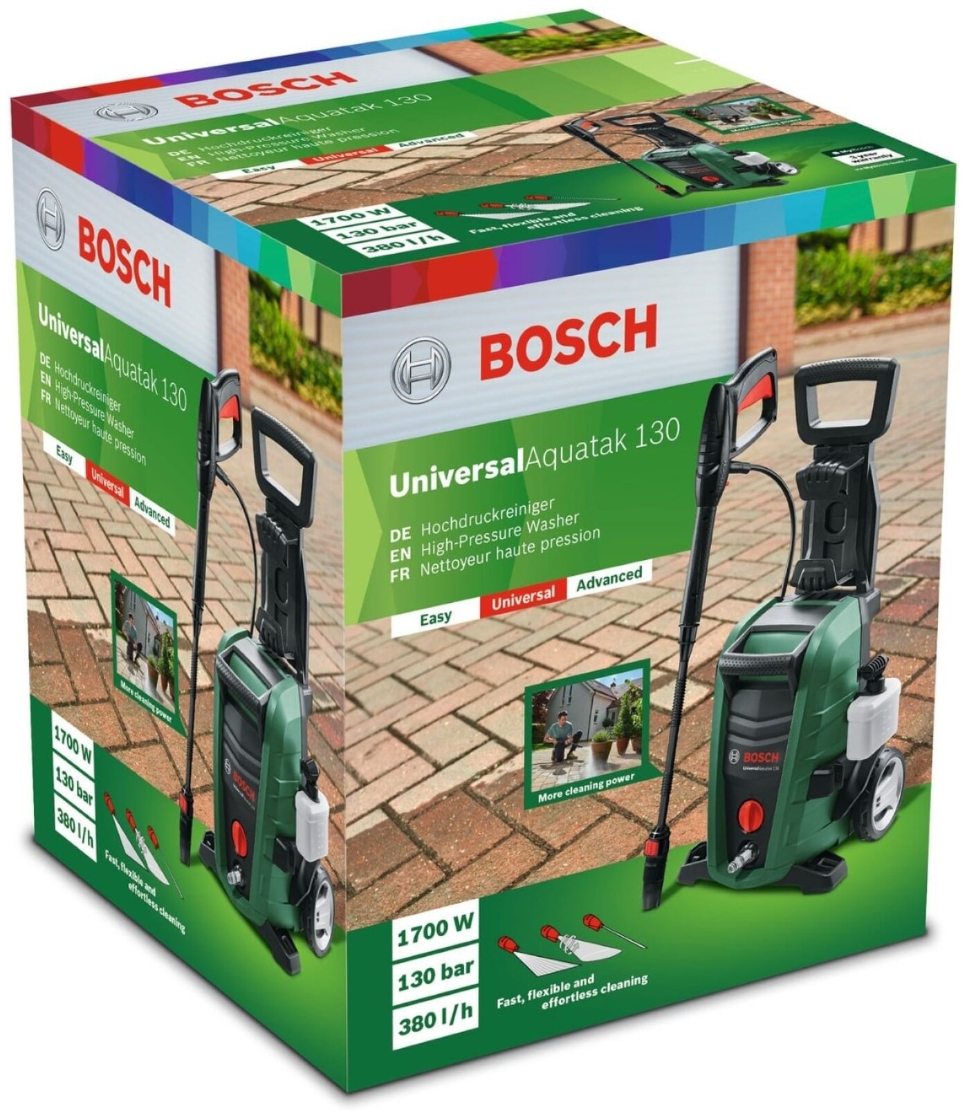 Мойка высокого давления BOSCH UniversalAquatak 130, 130 бар, 380 л/ч - фотография № 7