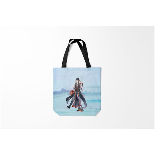 фото Сумка-шоппер / 40х40 см / аниме / магистр дьявольского культа wei ying burnettie