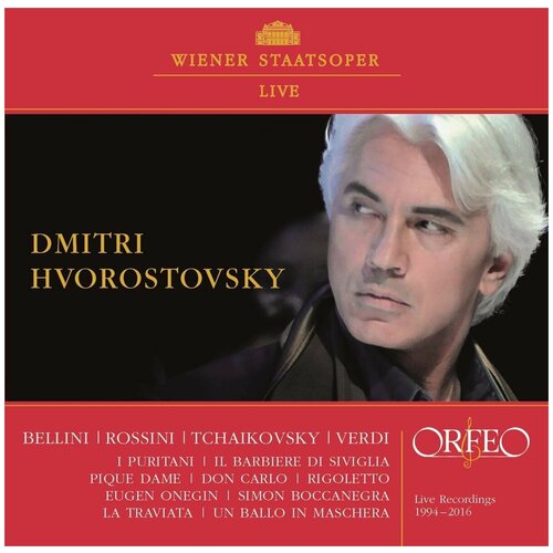 Vincenzo Bellini: Dmitri Hvorostovsky - Wiener Staatsoper Live, 1994-2016 (Dmitri Hvorostovsky) (Orfeo: C966181B). 1 CD audio cd dmitri hvorostovsky russian opera arias