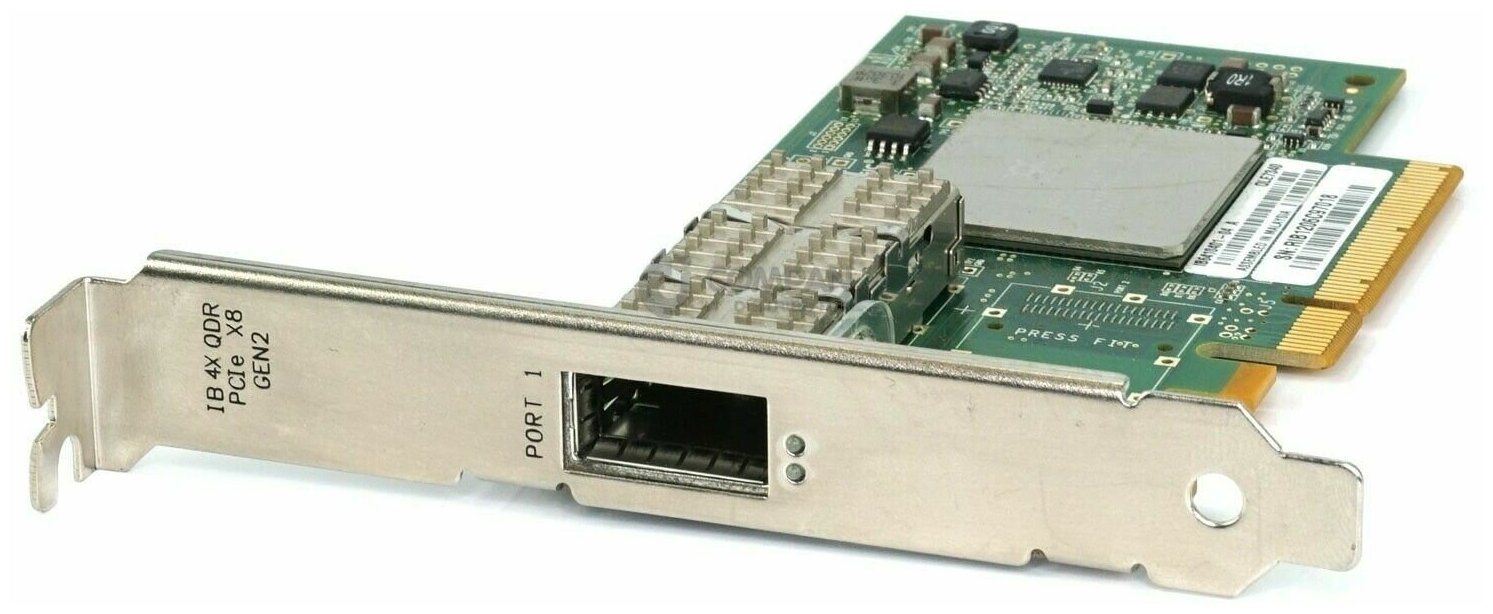 Сетевой адаптер Qlogic QLE7340 Single Port 40Gb InfiniBand to x8 PCI Express Adapter