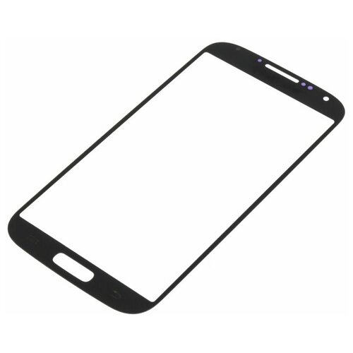 Стекло модуля для Samsung i9500/i9505 Galaxy S4, черный, AA