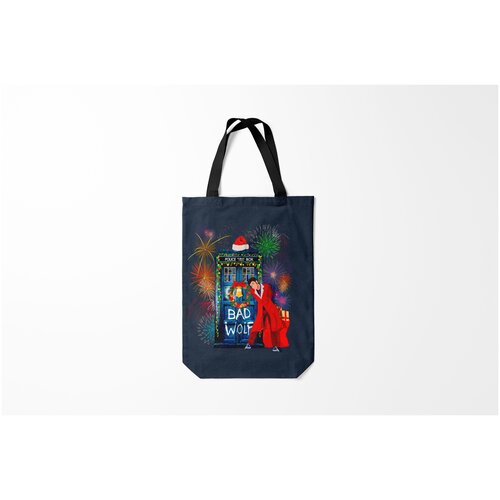 фото Сумка-шоппер / 31х42 см / сериалы / doctor who burnettie