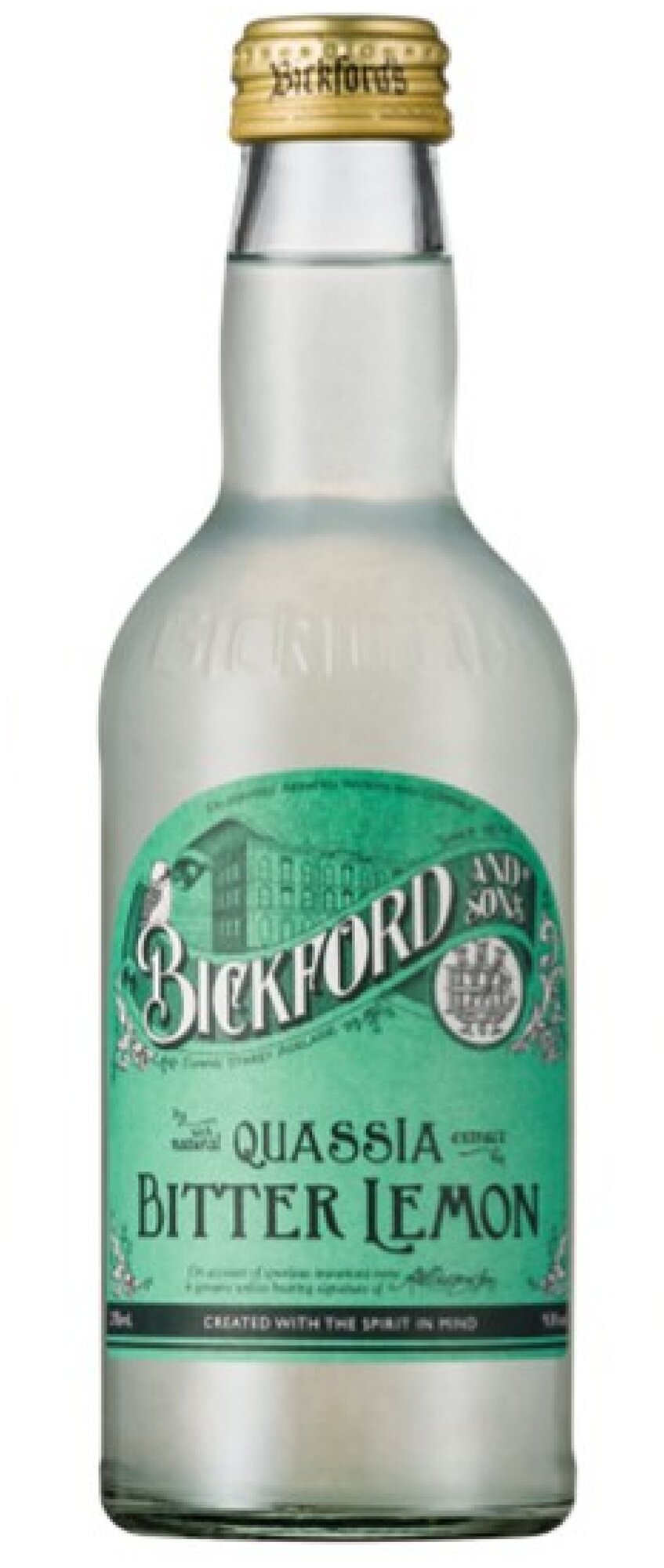 Напиток Bickford and Sons Bitter Lemon, Бикфорд энд Сонс Лимонная цедра, 0.275 л, стекло - фотография № 1