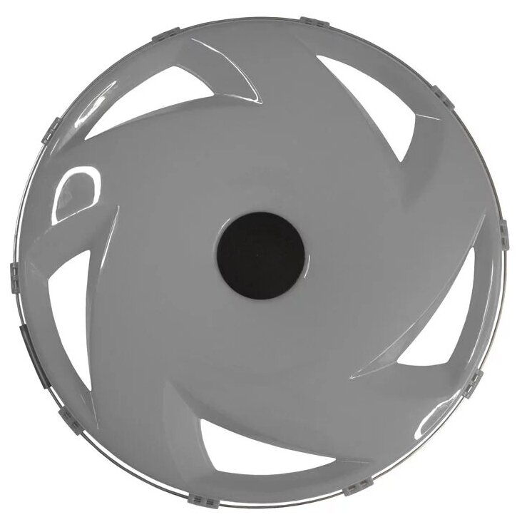 Колпак колеса задний "Вентилятор" ТТ-ПЛ-В02, R-22.5, серый 1шт