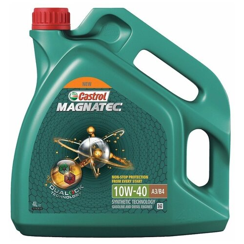 фото Масло моторное castrol magnatec dualock 10w40 4l