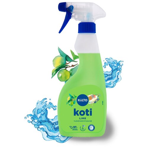Универсальное чистящее средство Kiilto с ароматом лайма, 500 мл