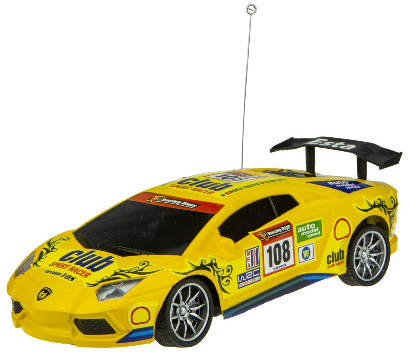 1 Toy Спортавто Машина на радиоуправлении 1:24 27 МГц Желтый