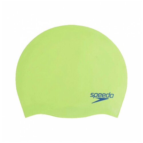 Шапочка для плавания детская SPEEDO Molded Silicone Cap Jr, арт.8-70990G767, зеленый, силикон