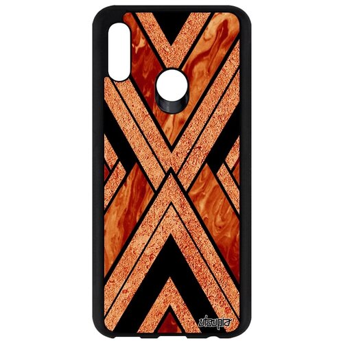 фото Защитный чехол для телефона // honor 10 lite // "икс-орнамент" символ дизайн, utaupia, фиолетовый
