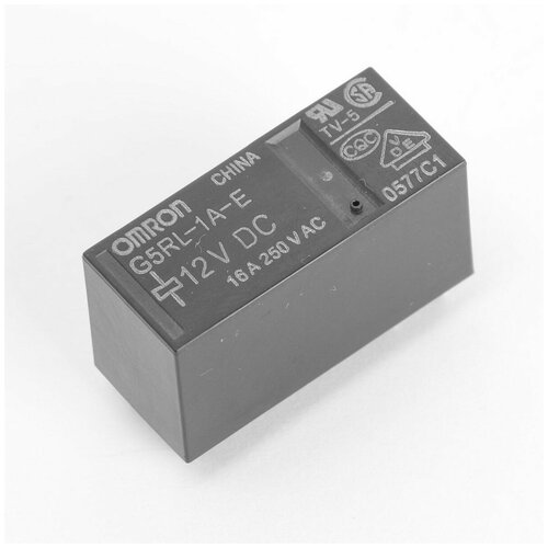 Реле электромагнитное G5RL-1A-E 12vdc (12589) реле 804 1a c1 12vdc 4 контактное 30a