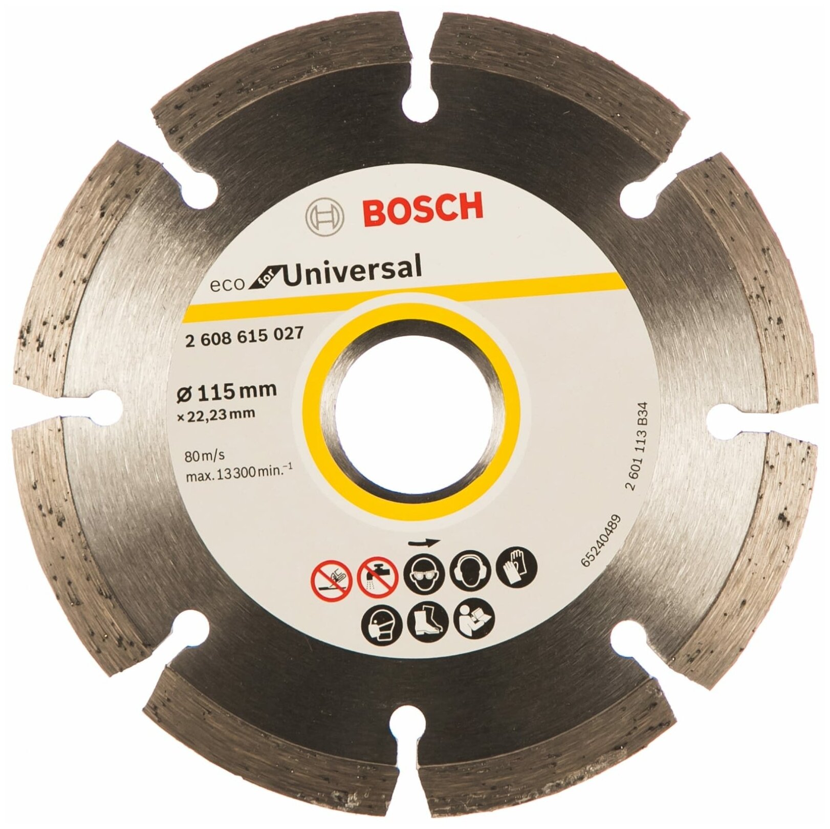 Диск алмазный ECO Universal (115х22.2 мм) Bosch 2.608.615.027