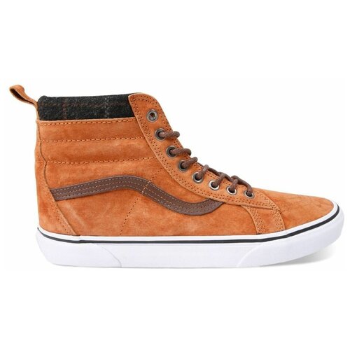 фото Кожаные кеды vans sk8-hi mte v00xh4jue коричневые (40.5)