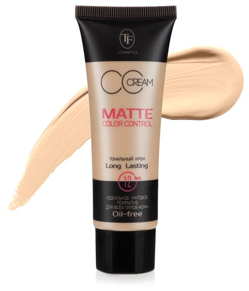 TF Cosmetics Тональный крем Matte Color Control, 35 мл, оттенок: 905 золотисто-бежевый