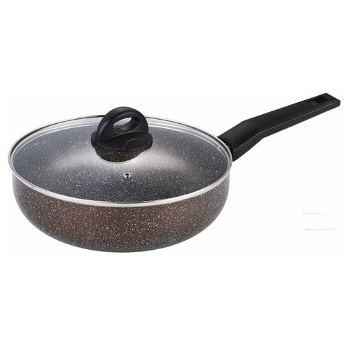 фото Сковорода со стеклянной крышкой 26 см z-90208 zeidan