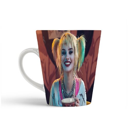 фото Кружка-латте coolpodarok харли квин цепи суп