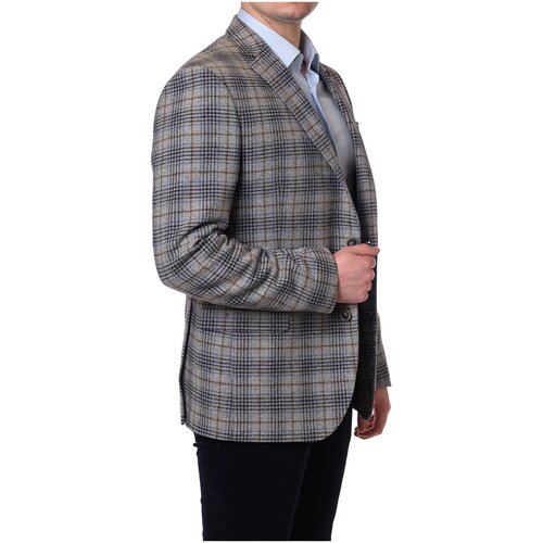 Пиджак LEXMER, размер 56/182, серый брюки lexmer размер 56 182 серый