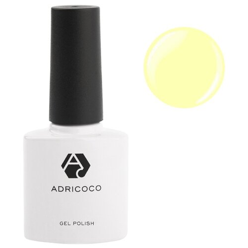 ADRICOCO гель-лак для ногтей Gel Polish, 8 мл, 40 г, 152 лимонный щербет