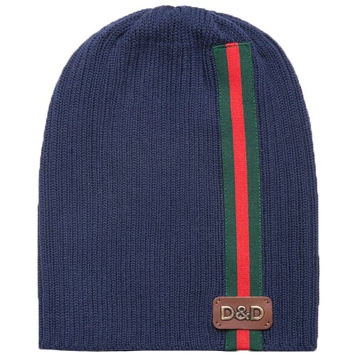 фото Шапка подростковая летняя рикман арт.42037r-98-56 синий хлопок ( размер 56-58 см) dan&dani