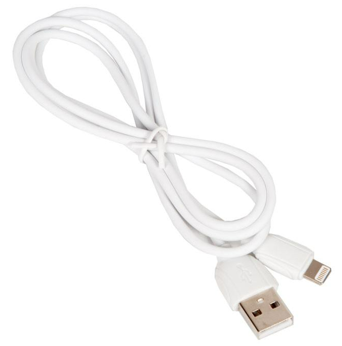 Кабель USB BOROFONE BX19 для Lightning, 2.4A, длина 1м, белый