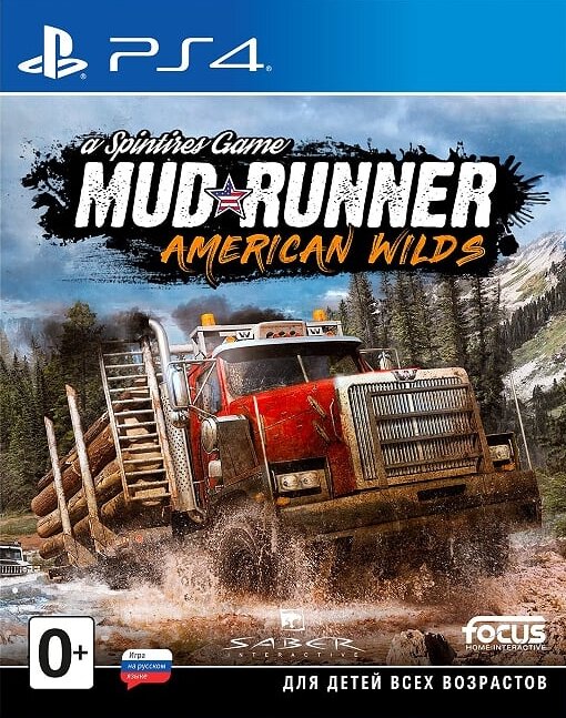 Spintires: MudRunner American Wilds (PS4), полностью на русском языке