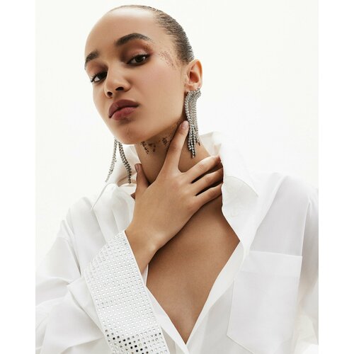 фото Рубашка love republic, размер 40, белый