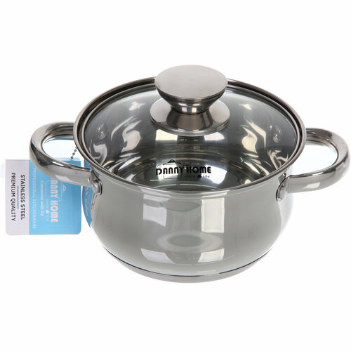 Кастрюля из нержавеющей стали OLIVIA 1,9л, индукция