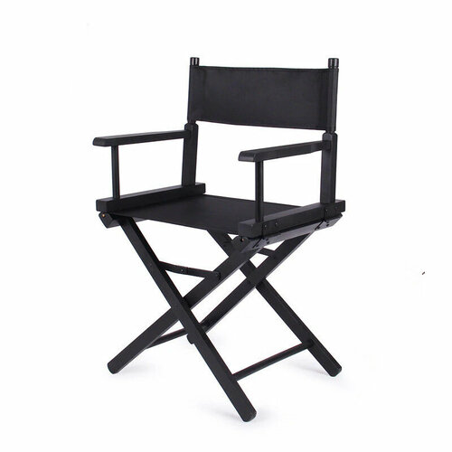 Кресло складное черное - стул режиссера