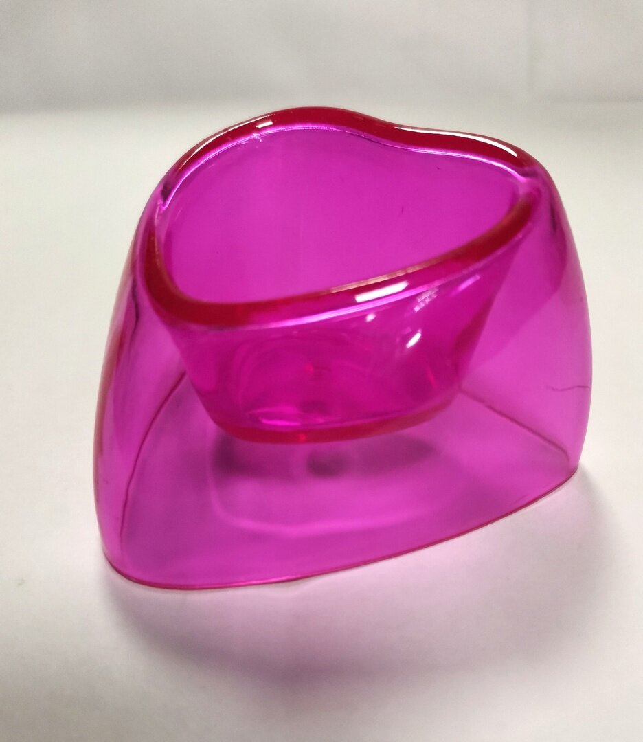 Миска для грызунов Carno прозрачная .7 х 67 х 43 см микс цветов