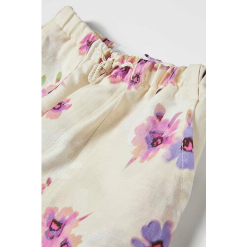 Брюки Zara, размер 11-12 лет (152 cm), розовый, серый