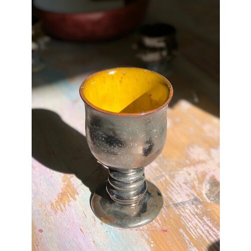 Керамический кубок ручной работы